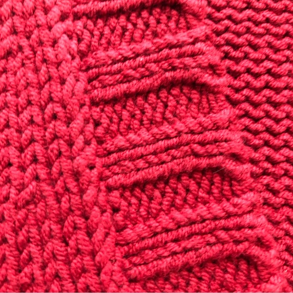 Eddie Bauer V-Neck Button Up Vintage Sweater Vest Women's Size S Red - Picture 7 of 12